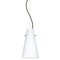 Besa Lighting Cierro Cable Pendant, Opal Matte, Bronze Finish, 1x9W LED 1KX-412407-LED-BR - alternate 1